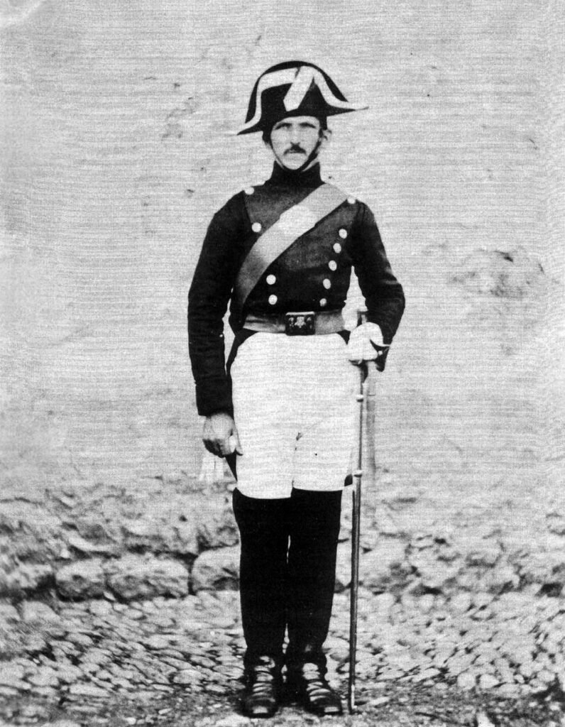 La primera fotografía de la Guardia Civil
