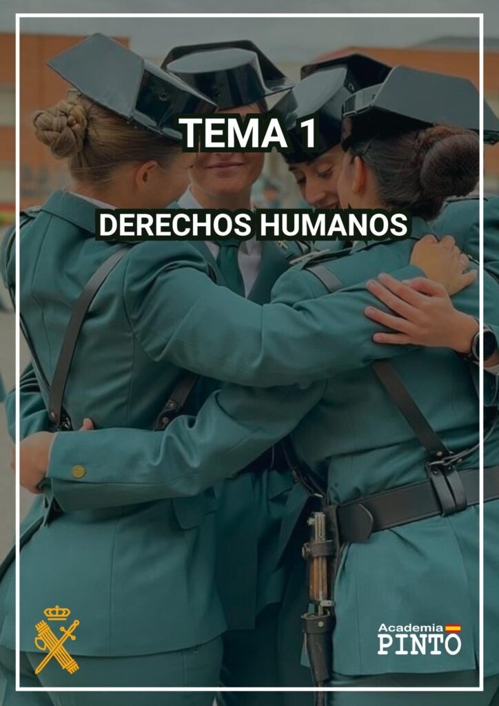 Test Oposiciones Guardia Civil. Tema 1